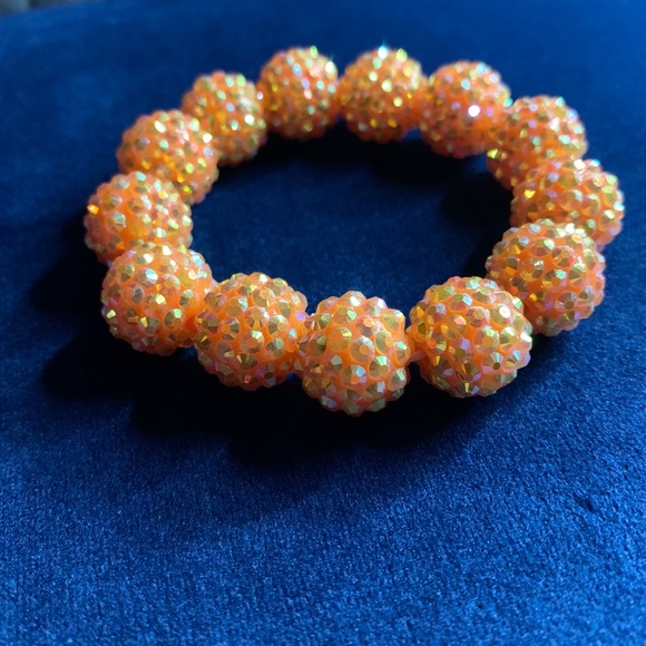 Shiny orange bracelet 🧡 S - Picture 2 of 5
